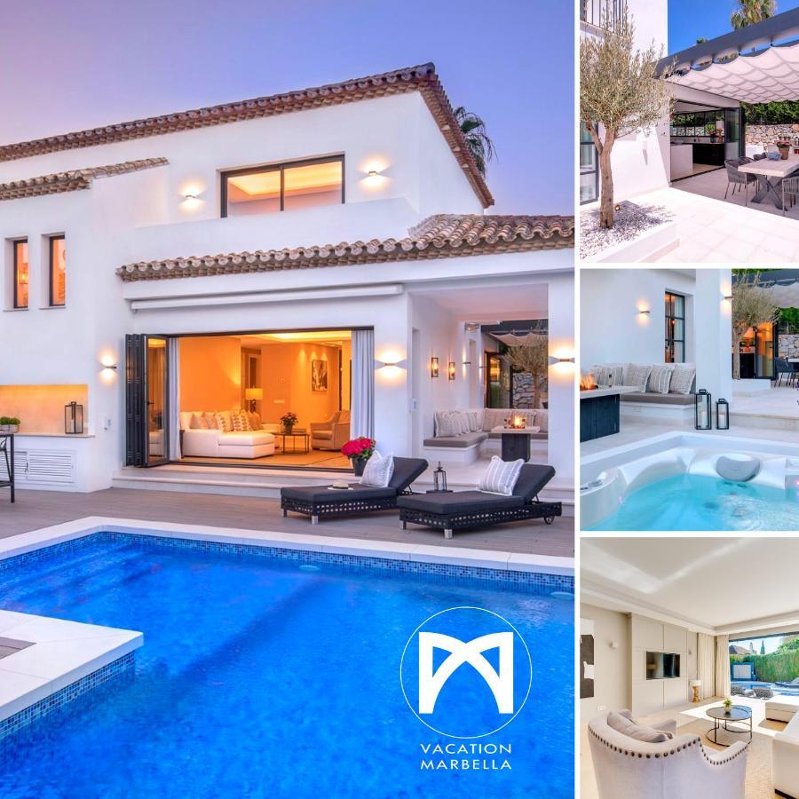 Vacation Marbella I Villa Lina, Golf Valley, Private Heated Pool, Jacuzzi, Close To The Marina Exteriör bild