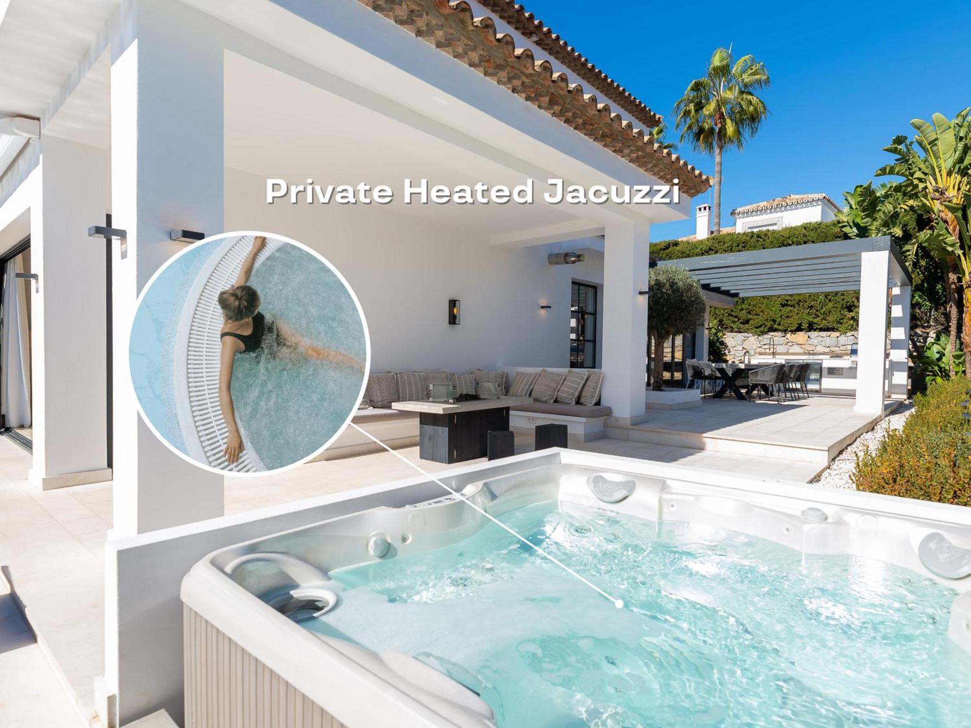 Vacation Marbella I Villa Lina, Golf Valley, Private Heated Pool, Jacuzzi, Close To The Marina Exteriör bild